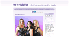 Desktop Screenshot of chiclettes.com